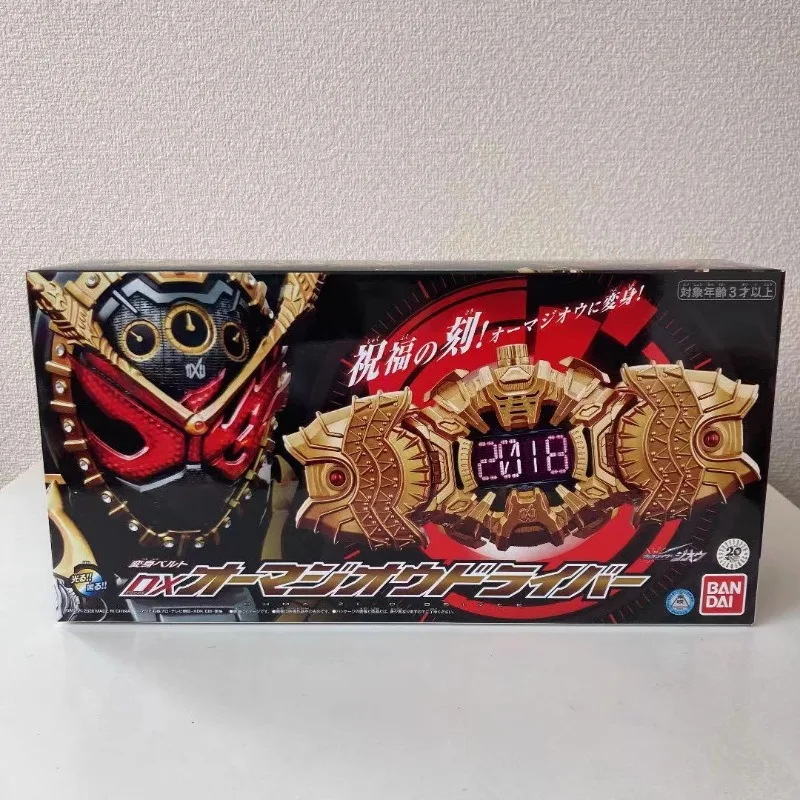 Bandai Original Kamen Rider Zi-O DX Ohma Zi-O Belt Transformation Drive Gold Watch Anime Action Figures Toys Gift