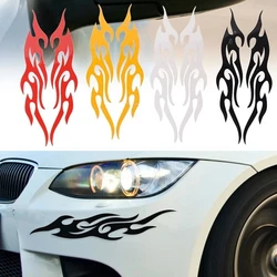 Modified Flame Car Stickers, Bumper Hood, Rearview Mirror, Head Cover, Decals, Motorcycle