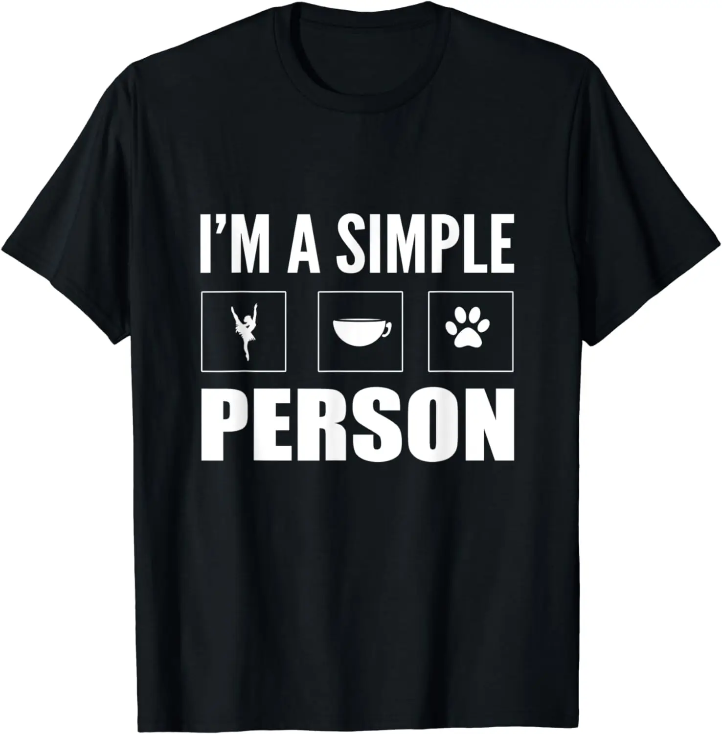 Simple Person Competitive Person T-Shirt Simple People Clothes  Women Clothing Tops  Graphic T Shirts  Ropa De Mujer