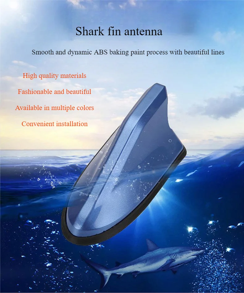 Suitable for Honda Fit Shark Fin Antenna GK5 Wireless Signal Antenna Modification and Enhanced Reception 2004-2020 Models