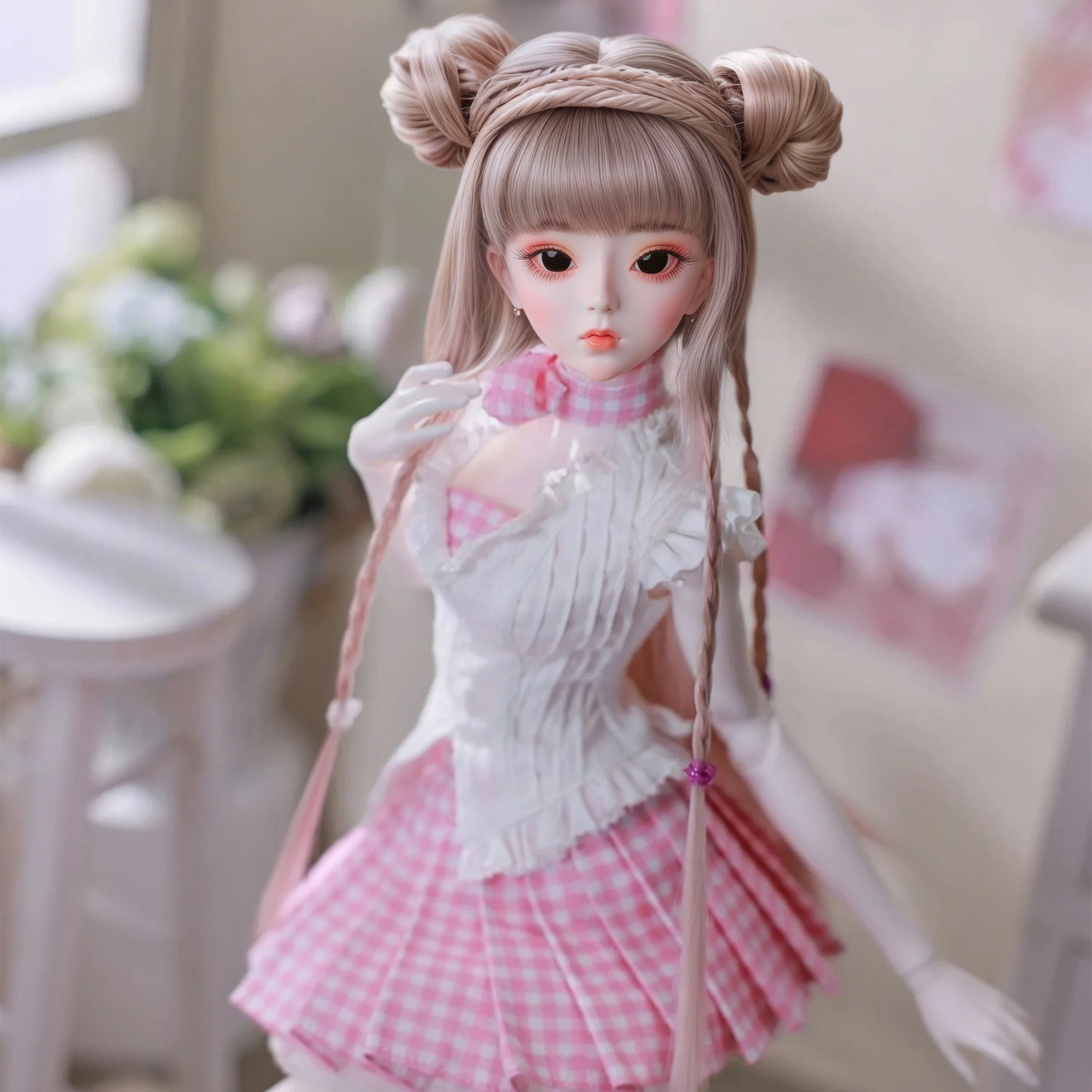 

Куклы в масштабе 1/3, полный комплект куклы, детская игрушка, коллекция-сюрприз, случайная одежда, обувь и аксессуары для головы.