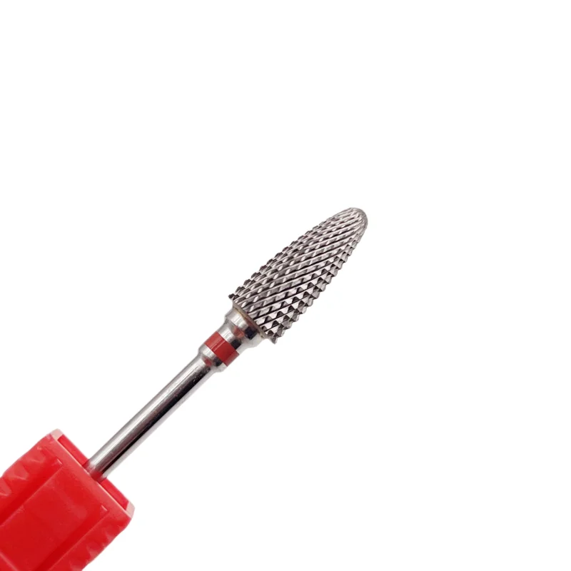 1 قطعة رصاصة كربيد مسمار لقمة ثقب المهنية 3/32 "التنغستن لهب مسمار بت مانيكير الاكريليك هلام مزيل مسمار اكسسوارات أدوات #3