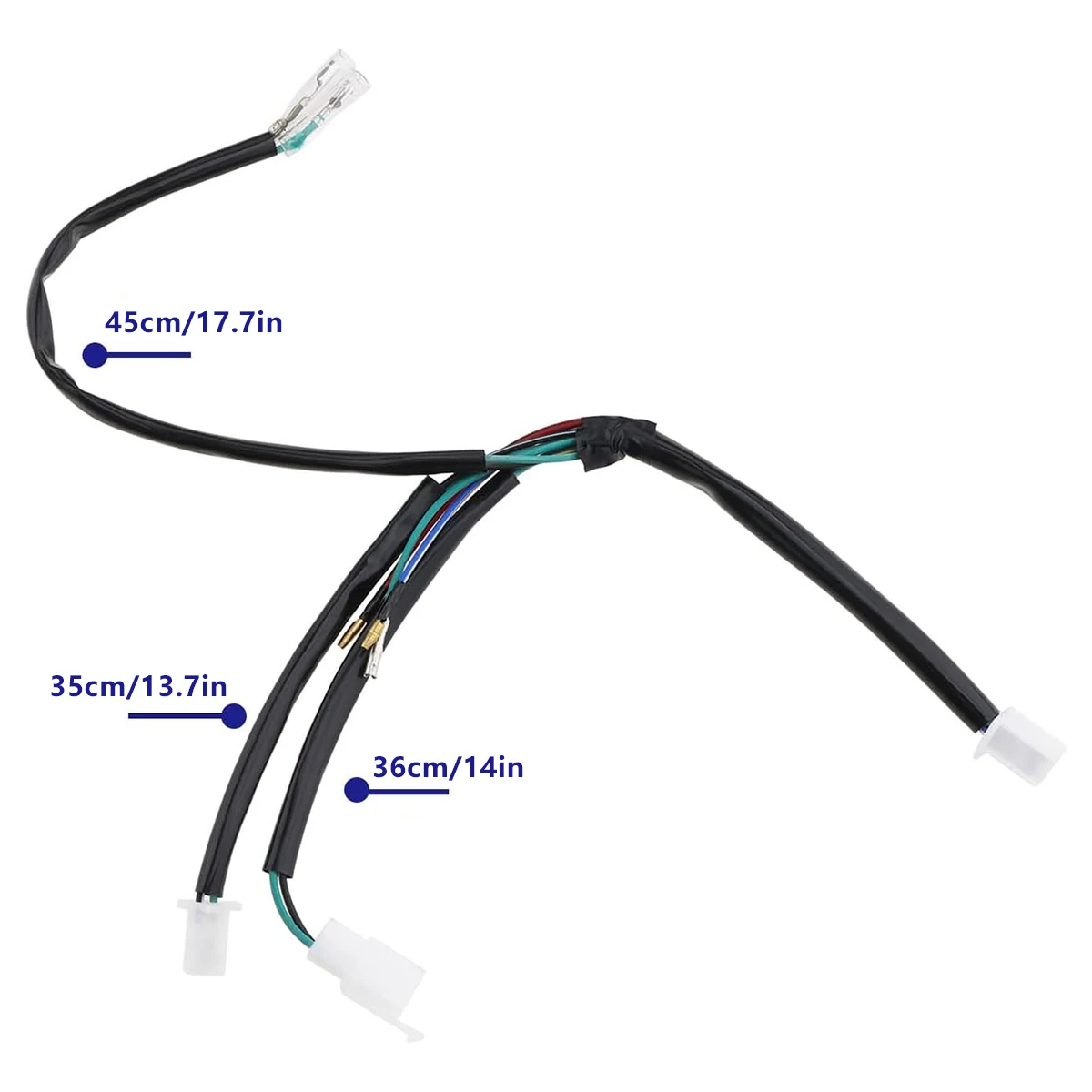 Acouto Ignition Wire Replacement,Ignition Wire Wiring Harness Looms Fit for PRO 50cc 110cc 125cc 140cc 150cc Pit Bike image 2