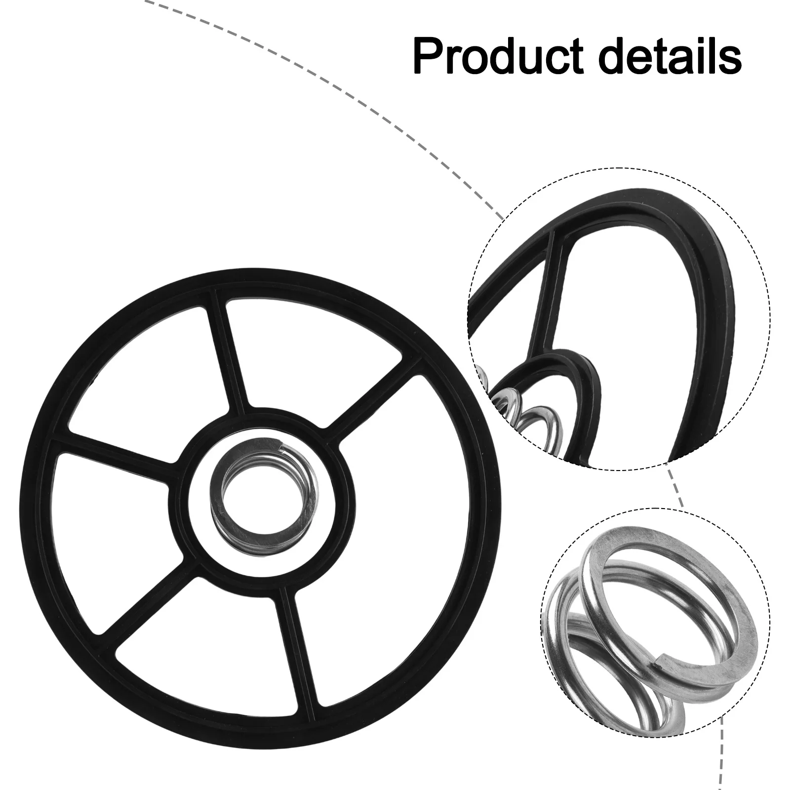 Compression Spring Sealing Filter Gasket For Pool Systems Enhanced Swimming Experience Hassle-free Installation Process As Shown