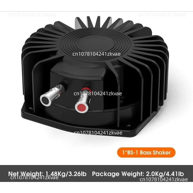 BS1 Bass Shaker 50W Tactile Transducer Home Car Gaming Cinema Immersive Low Frequency Vibration Haptic Feedback