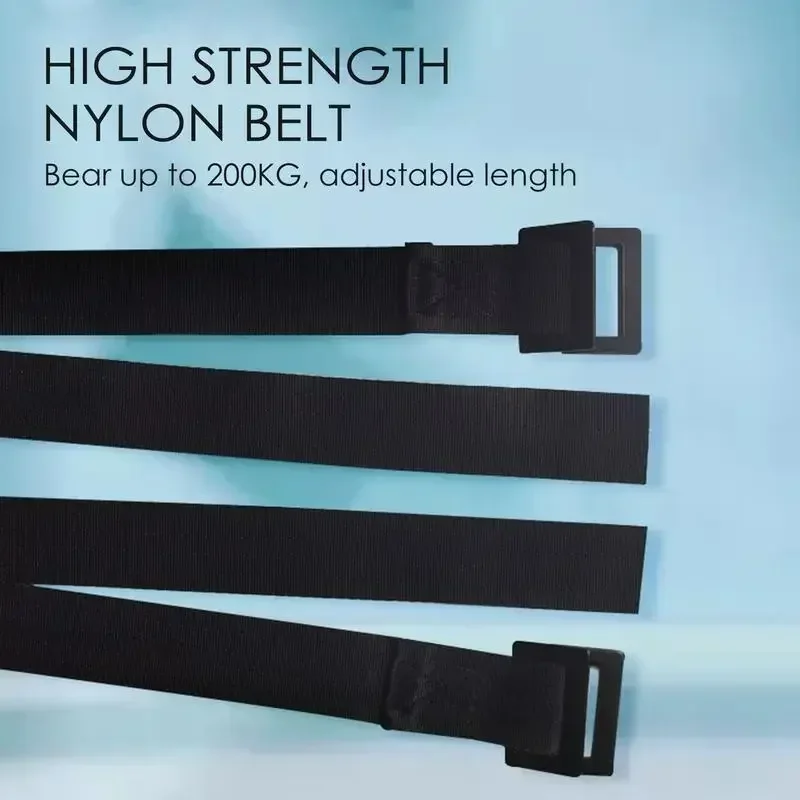 

Bearing 200KG Exercise Rings for Home Kids 20mm Gym Ring with Adjustable Straps Buckles Home Fitness Non-Slip Gymnastics Rings