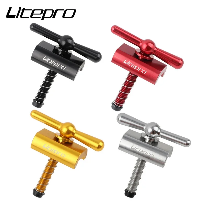 

Складная пряжка LP Litepro, подходит для небольших складных велосипедов, зажим C-типа, прочные детали и аксессуары для велосипеда из алюминиевого сплава