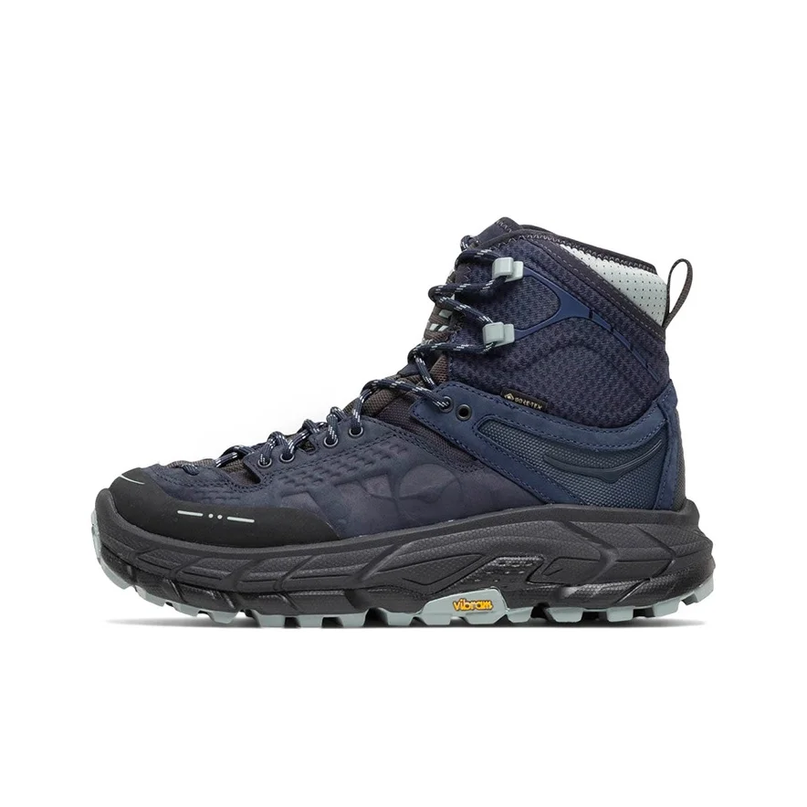 JL A.L x HOKA ONE ONE Tor Ultra HI Comfortable Slip Resistant Waterproof High top Outdoor Shoes Unisex Dark Blue 1144651-BJDT