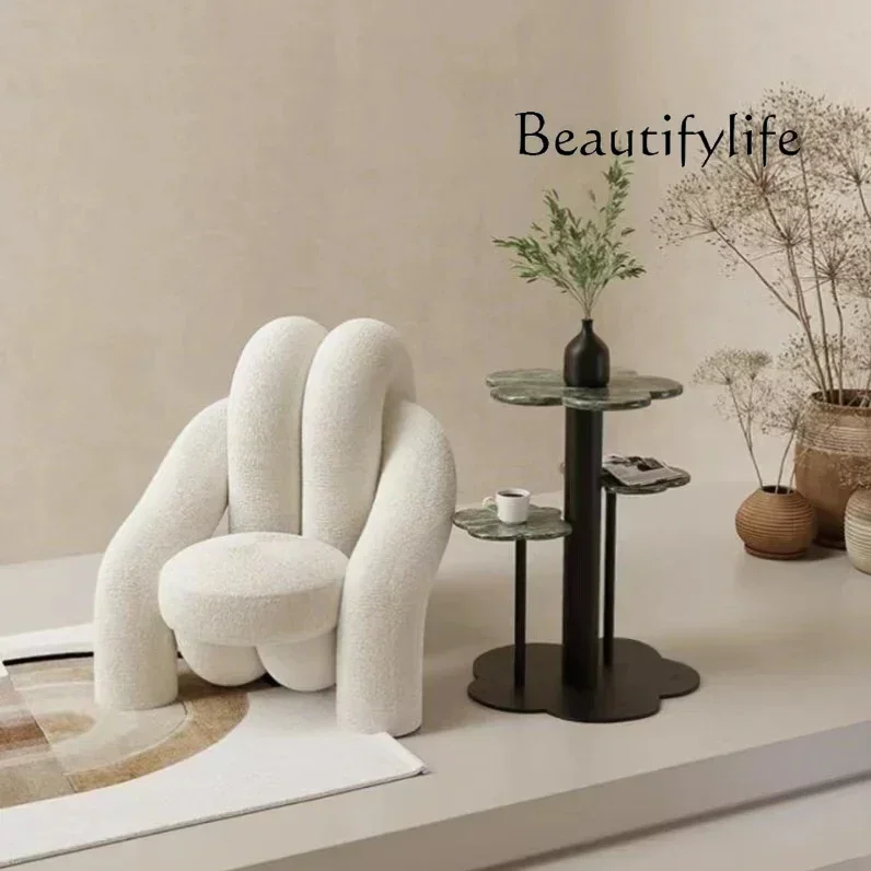 Light luxury music note special-shaped sofa Nordic creative sofa personalized fashion modern simple single sofa