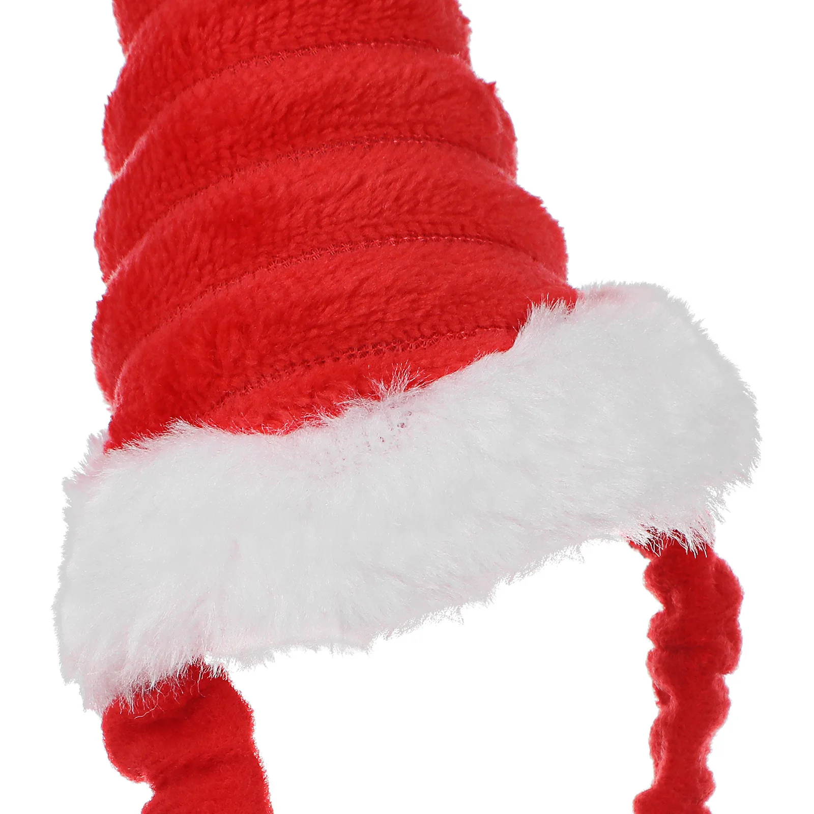 

2Pcs Pet Christmas Hat Comfortable Outfit for Small Dogs Cats Hamsters Daily Wear Festive Accessory Dog Christmas Cap