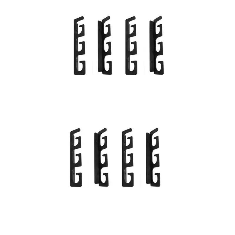 

4 Pair Horizontal Ceiling Rack For Fishing Rod Storage Pole Reel Wall Mount Rack Holder For Garage & Cabin & Basement