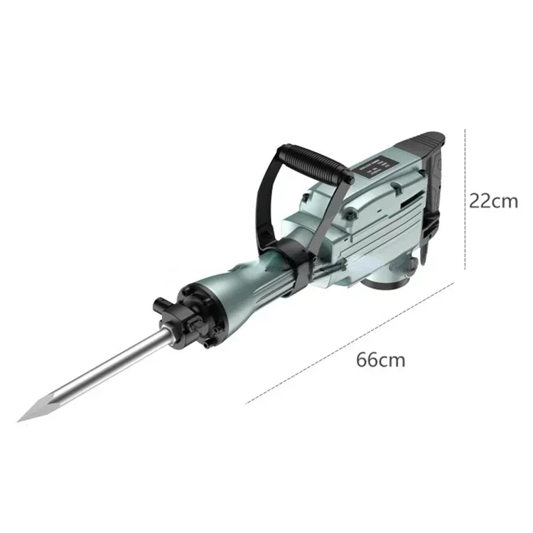 Hot Sales110V/220V Heavy Duty Jack Hammer Electric Pick 95A 1900W High Power Concrete Breakers Rotary Demolition Impact Hammer D