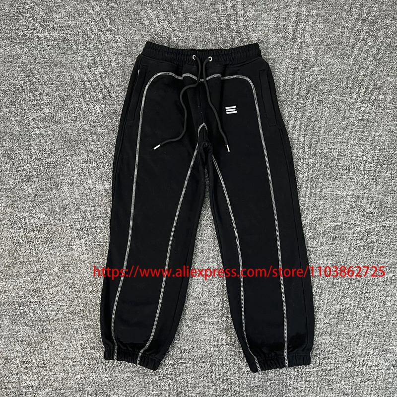

American Trend Kroen Casual Pants High-quality Real Photos Labels Zipper Pocket All-match Y2K Embroidered Sportswear Pants