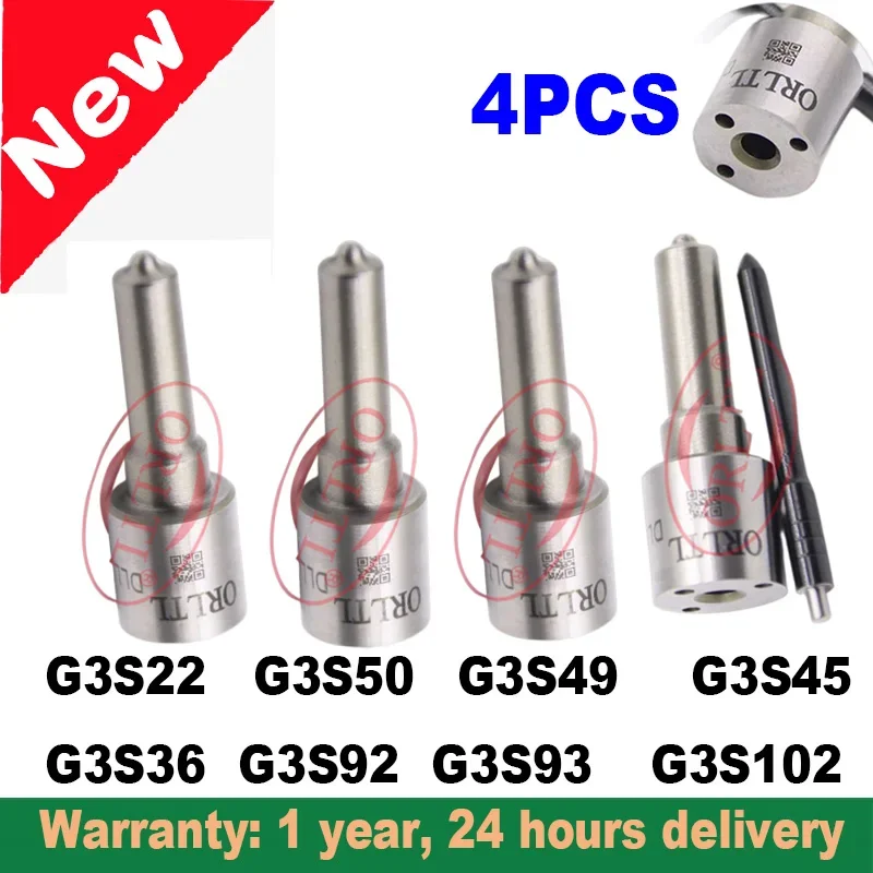 

4PCS G3S92 G3S93 G3S102 G3S45 G3S36 G3S22 G3S50 G3S49 for DENSOT oyota Hilux Mitsubishi Nissan Cummins Diesel Injector Nozzle