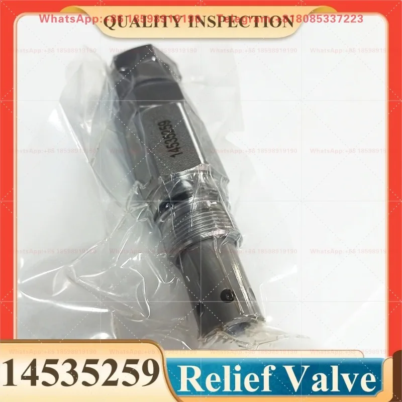 EC220D EC250D EC300 EC320 Relief Valve Overflow flood Spill Relief Valve 14535259 VOE14535259 Main Control Valve