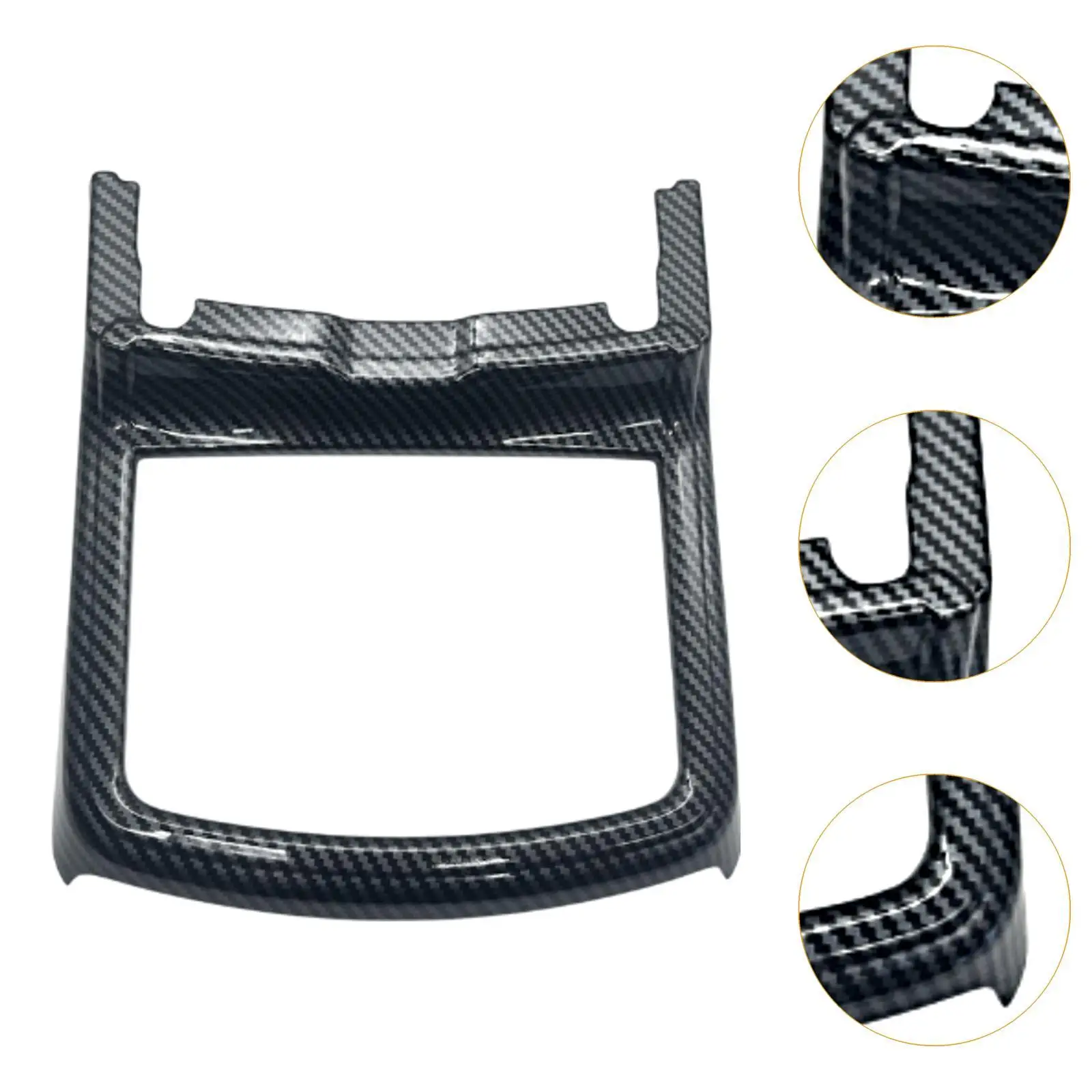 ملحق غطاء إطاري لحامل أكواب الماء، ملحق ديكور سهل التركيب، بديل متوافق مع الصف الأمامي للشاحن #5