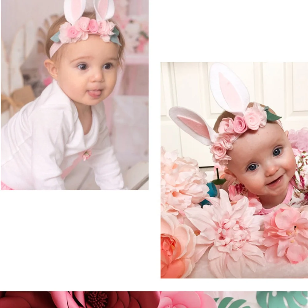 

Adorable Rabbit Headband for Children Festival Birthday Party Hair Accessory Kid Cosplay Photo Prop Gift Idea