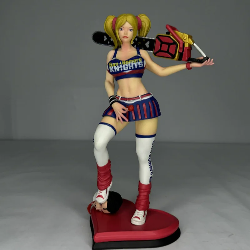 New Lollipop Chainsaw Sweetheart Girl Juliet Action Figure Zombie Game Garage Kit Pvc Statue Model Collection Ornament Gift Toy