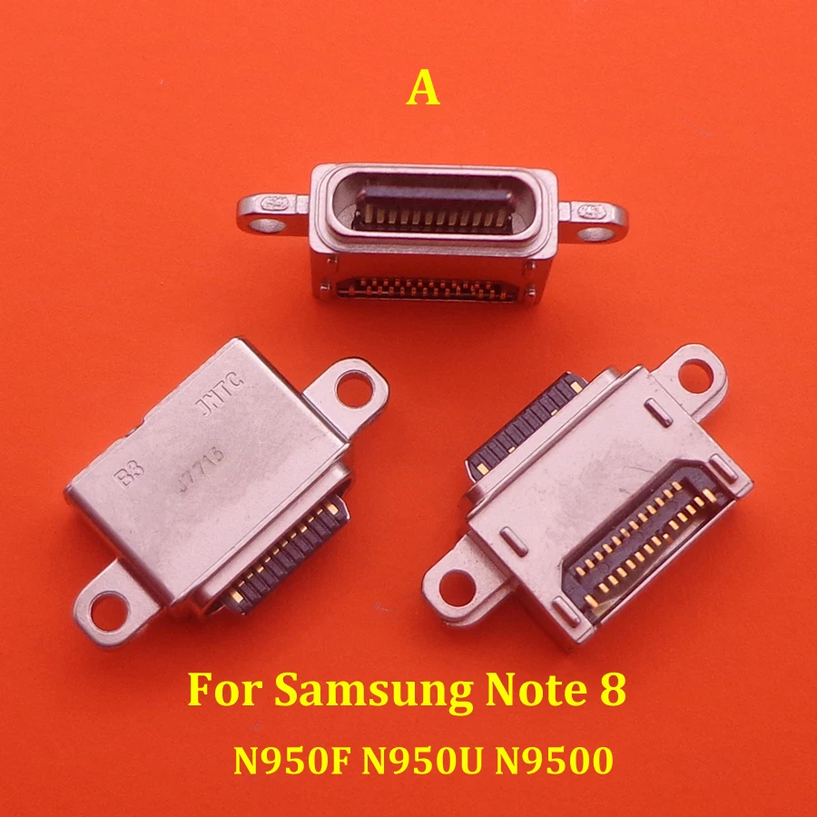 10pcs For Samsung Note 8 9 10 Lite Plus 20 Ultra N950F N970F N770F USB Charging Port Dock Connector Charge Board TypeC connector