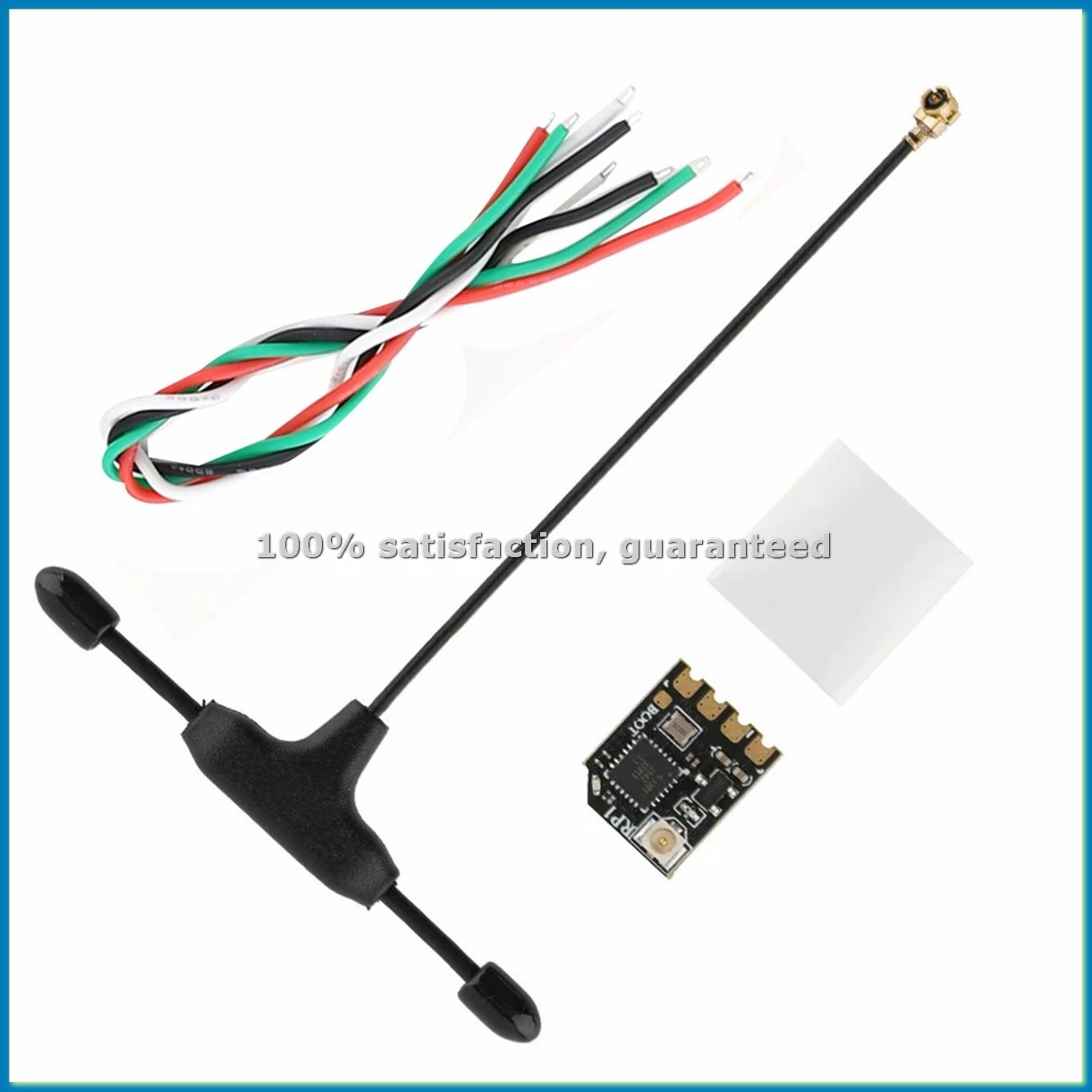 RP1 2.4Ghz ExpressLRS ELRS Nano Receiver with T-Shaped Antenna for TX16S TX12 ELRS Version-A82Z
