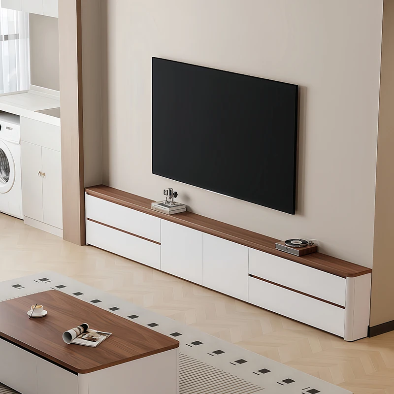 

Wood Mobile Tv Stands Living Room Modern Display Luxury Drawers Designer Storage Tv Table Universal Archivadores Home Furniture