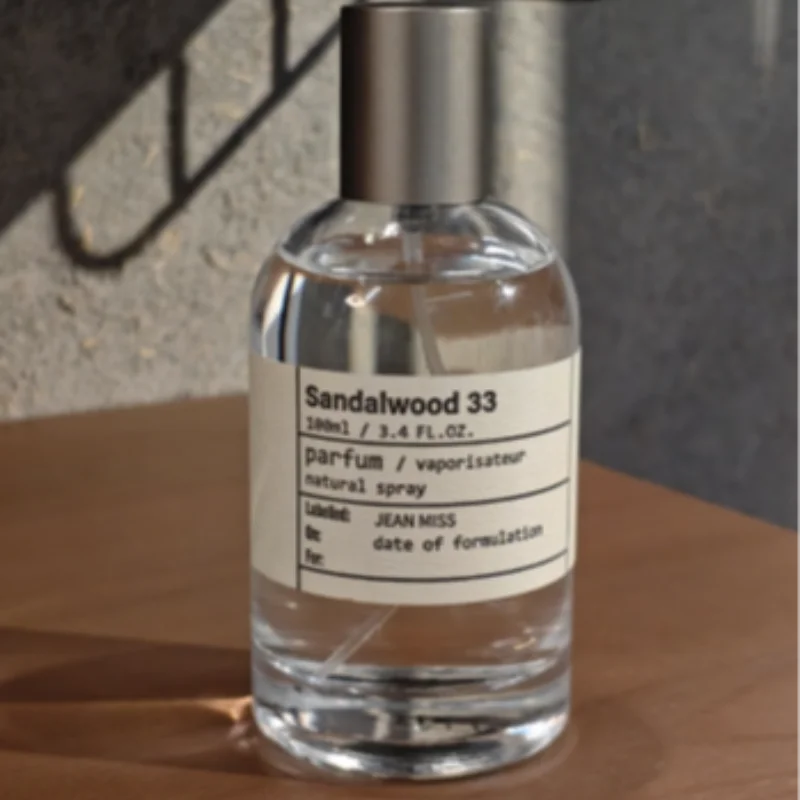 عطر كلاسيكي للجنسين برائحة خشب الصندل الطبيعية المنعشة طويلة الأمد، ماء عطر أنيق للنساء والرجال، بخاخ للجسم 100 مل