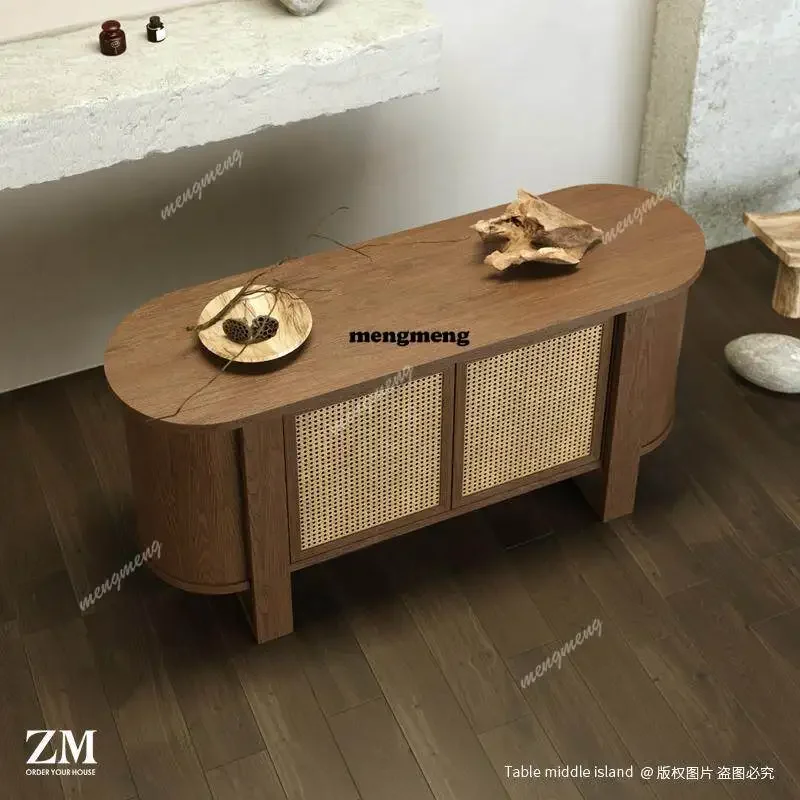A5203 Modern Simple Aromatherapy Nakajima Cabinet Fragrance Store Showcase Beauty Salon Display Essential Oil Rattan Fragrance T