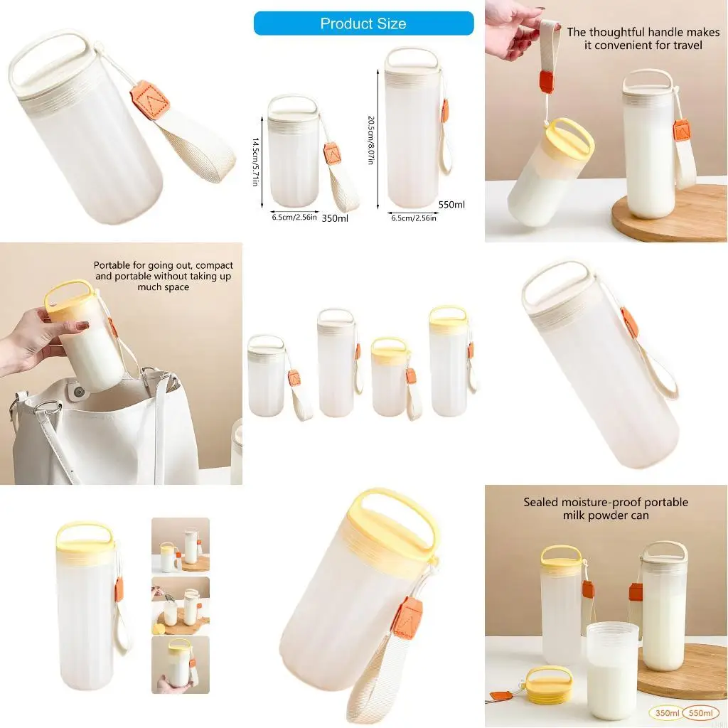 

Портативный дозатор детского питания большой емкости с герметичной конструкцией для хранения продуктов в путешествиях, коробка