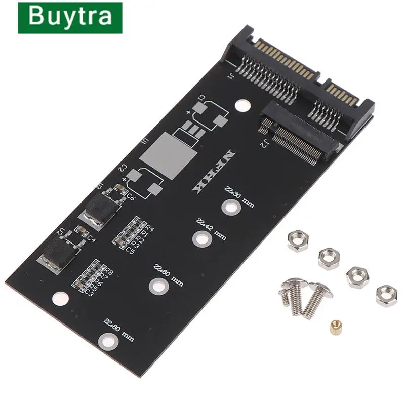 Hot sale B+M key SATA M.2 ngff ssd to sata 3 raiser m.2 to sata adapter expansion card