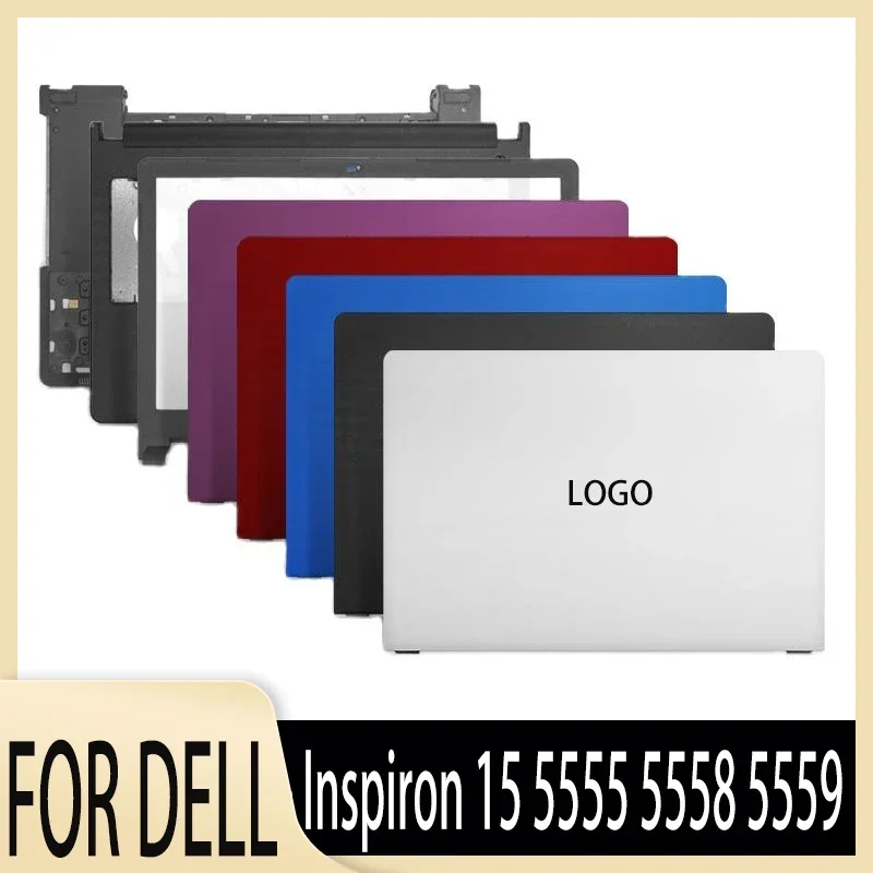 

New For Dell Inspiron 15 5555 5558 5559 CMJK5 LCD Back Cover/Front Bezel/Palmrest/Bottom Case/Hinges With/Non Touch Black