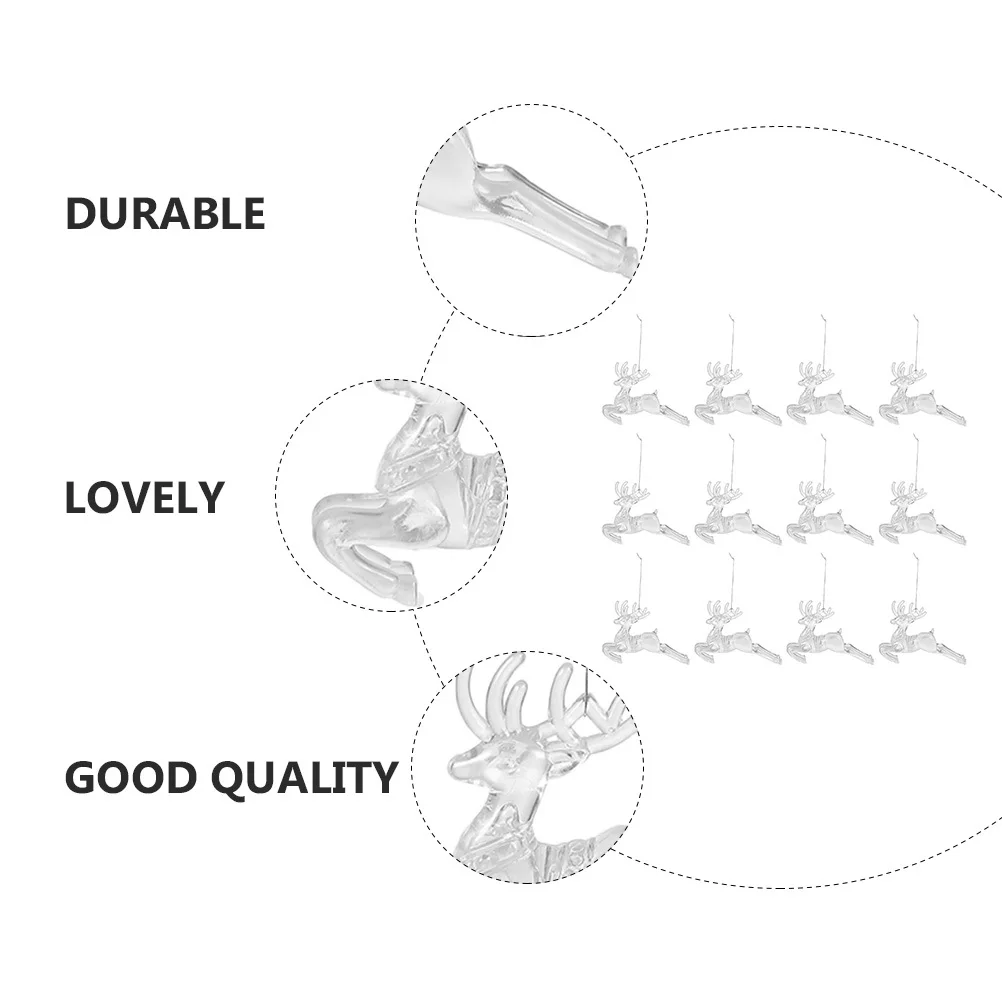 

18Pcs Christmas Hanging Decor Hollow Xmas Tree Pendant Festival Decoration Xmas Tree Hanging Ornament