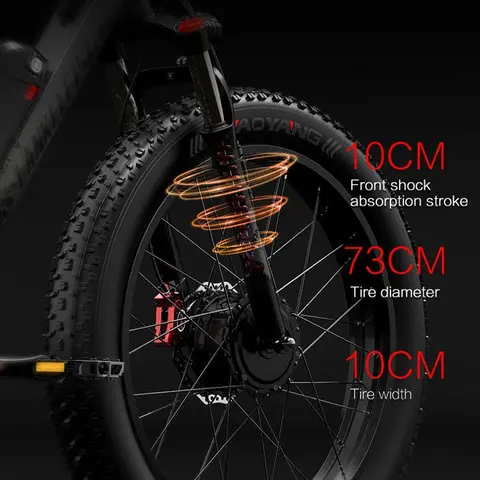 EU US Stock 2000W Dubbel Lankeleisi MG740 PLUS Elmountainbike för vuxna 48v 20ah Batteri Elcykel 26-tums Feta Däck Cykel 8 best sales EU-lager fatbike - №5
