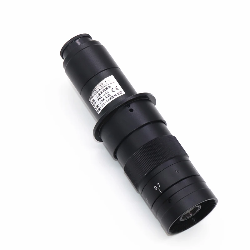 

0745 card position microscope lens single tube lens 21-135x continuous zoom adjustable