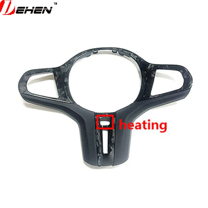 

Carbon Fiber Steering Wheel Cover Trim Decor For BMW M Sport G80 G82 G87 F90 F95 F96 G20 G30 G26 G05 G06 G32 G11 G29 F40 G42 G14
