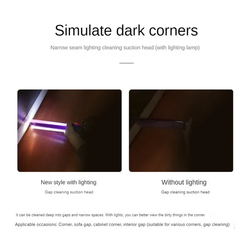 N85R-para Dyson V12/V10 herramienta de boquilla para hendiduras delgada/Digital + adaptador inferior accesorio de aspiradoras inalámbricas de repuesto