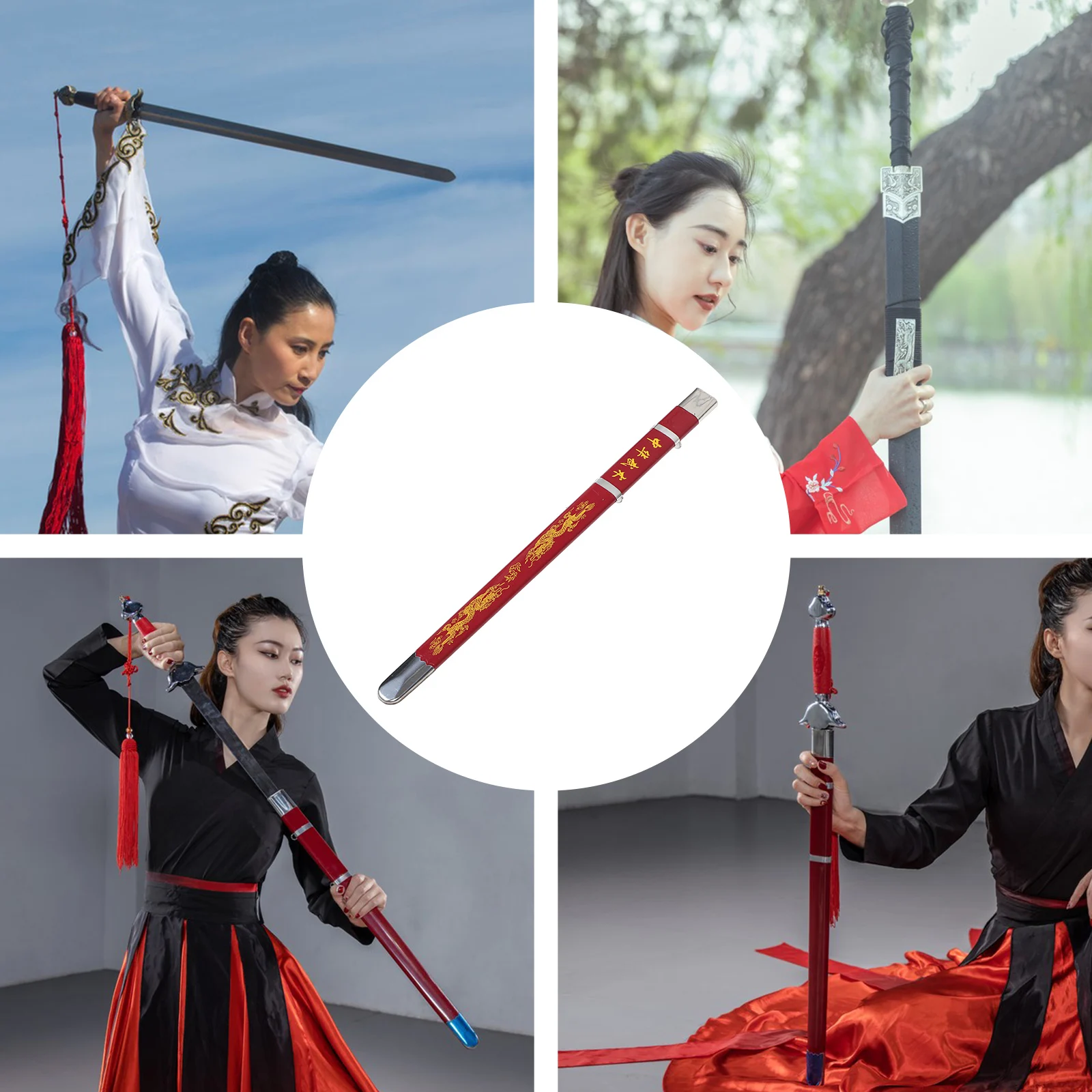 

Tai Chi Sword Scabbard Lightweight Material Waterproof Storage Guard Martial Arts Equipment Practice Cover Sword Sheath