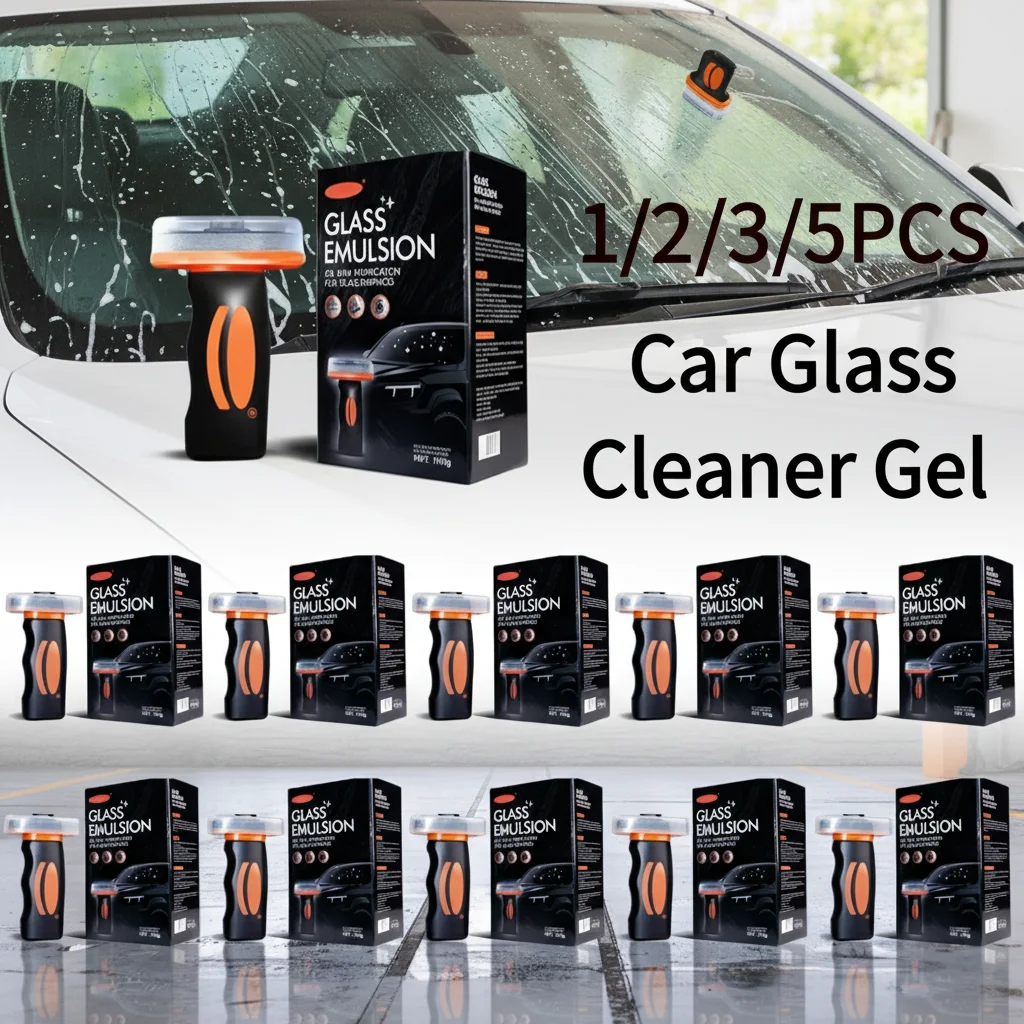 

1/2/3/5 шт. очиститель автомобильного стекла, гель и пена для удаления водяных знаков на лобовом стекле, противотуманное покрытие, быстрая очистка окон автомобиля