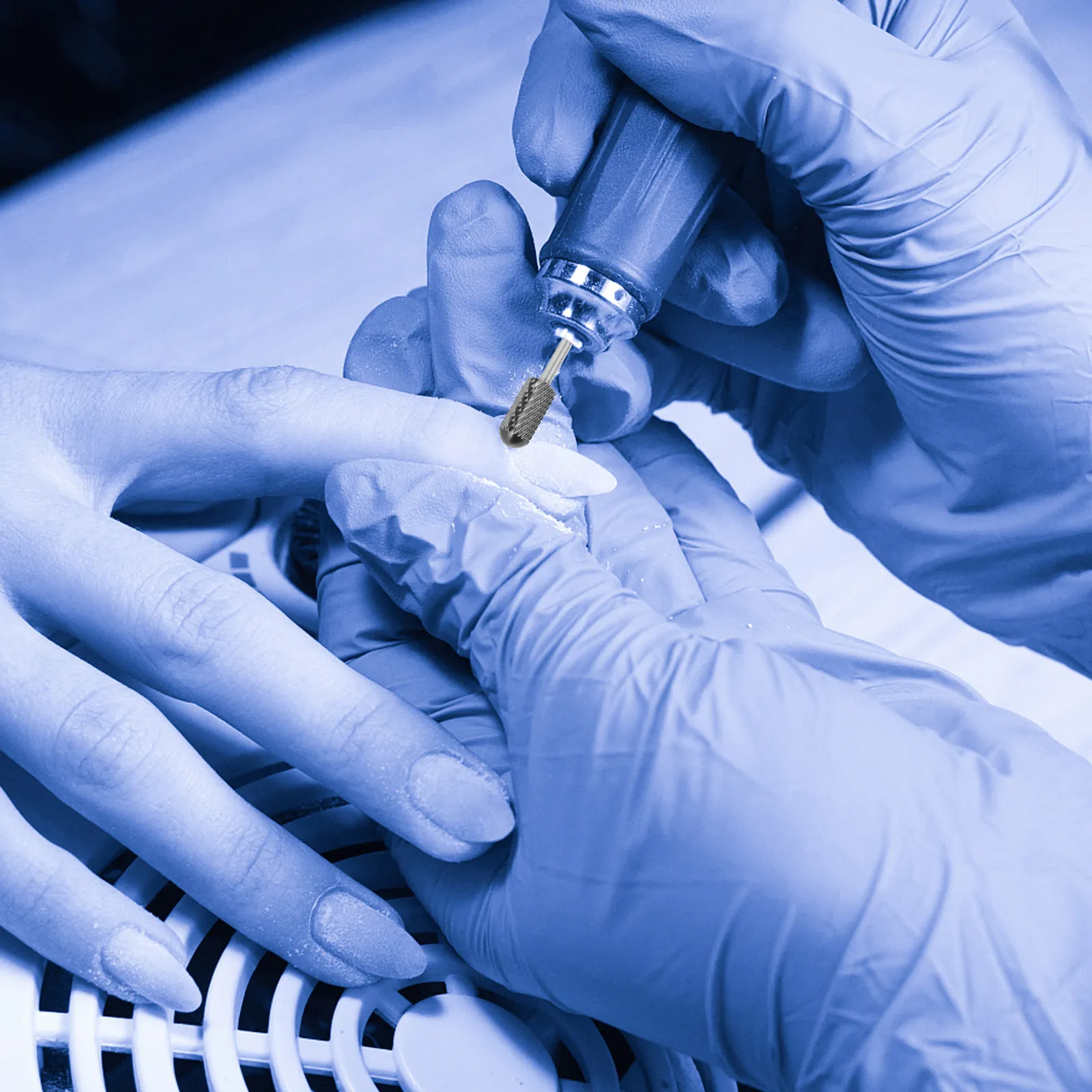 

3Pcs Nail Drill Bit Set Professional Manicure Pedicure Bit with Smooth Round Head for Efficient Nail Shaping and Filing