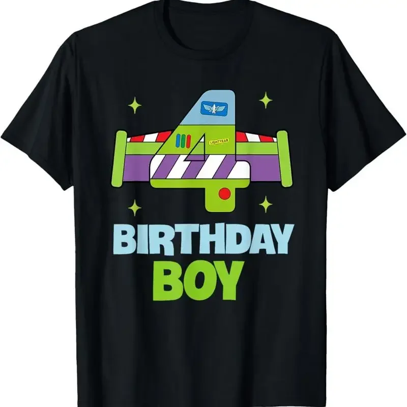 4Th Birthday Boy Toy Lover Funny 4 Year Old Story Bday Party T Shirt