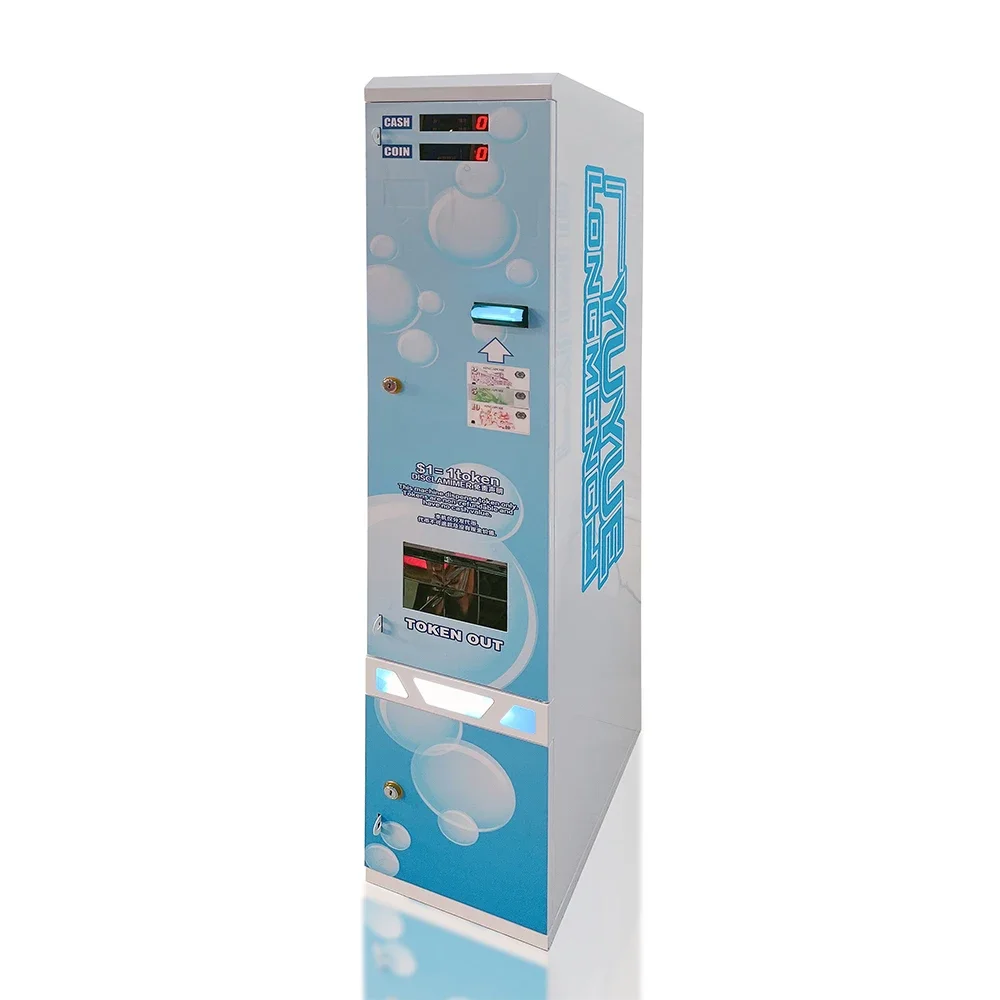 Factory Wholesale Bill Token Money Exchanger Vending Mini Arcade Token Coin Change Exchange Machine