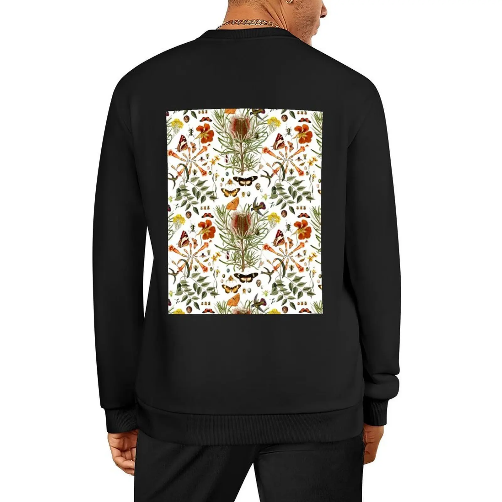 

Banksia,Butterflies and bees Pullover autumn jacket men graphic t shirts men men wear male clothes hoody