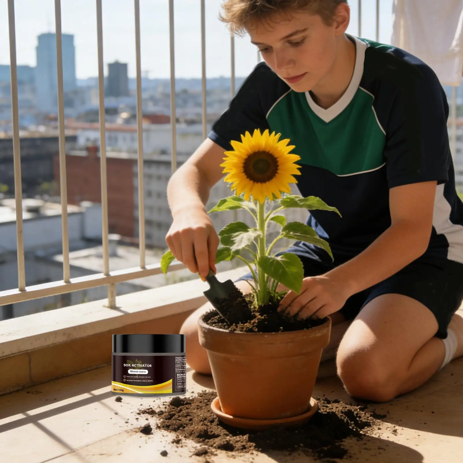 120g Indoor Potted Plants Soil Activator Efficient Nutrient Absorption Enhancer Premium Soil Conditioner Plant Growth Care