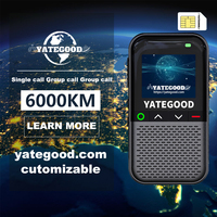 YATEGOOD GT36 GPS 5000KM zello walkie talkie long range global ptt  4G poc radio100km