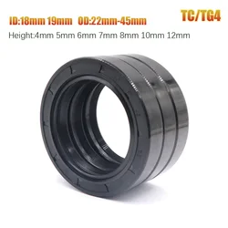 5/10Pcs ID 18/19mm NBR Nitrile Rubber Shaft Oil Seal TC/TG4-18/19*22/24/26/27/28/30/32/34/35/36/37/41/42/43/45*4/5/6/7/8/10/12mm