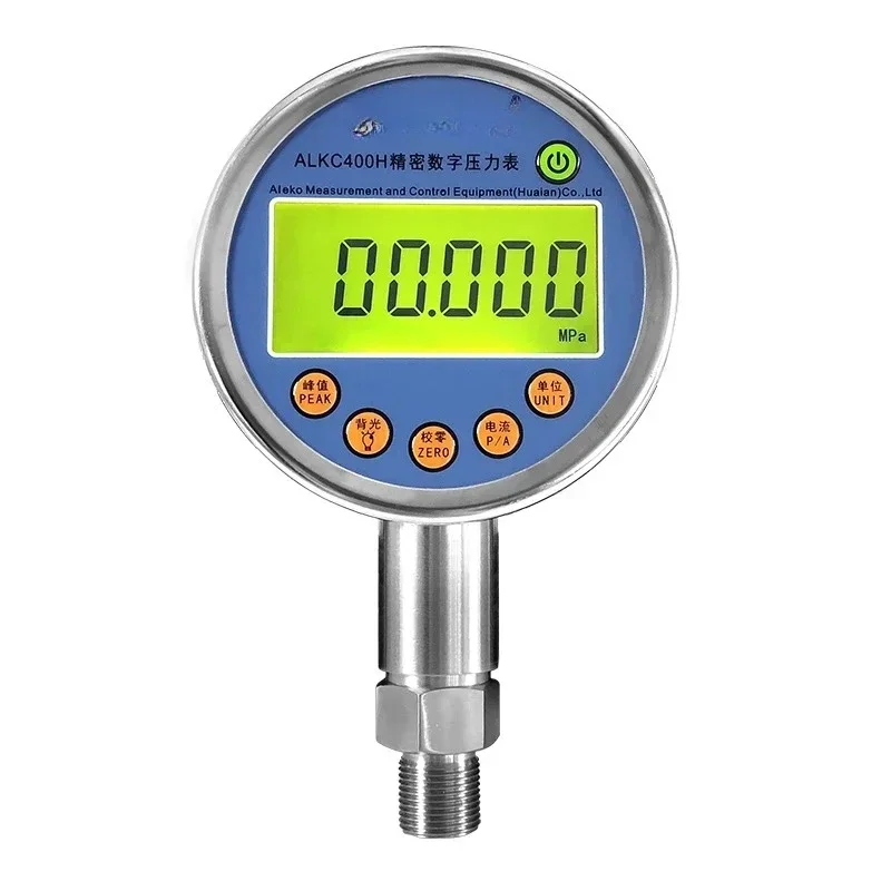 (-100～0)KPa Precision Digital Pressure Gauge With Backlight Temperature Compensation 0.05 Grade Vacuum Standard Gauge
