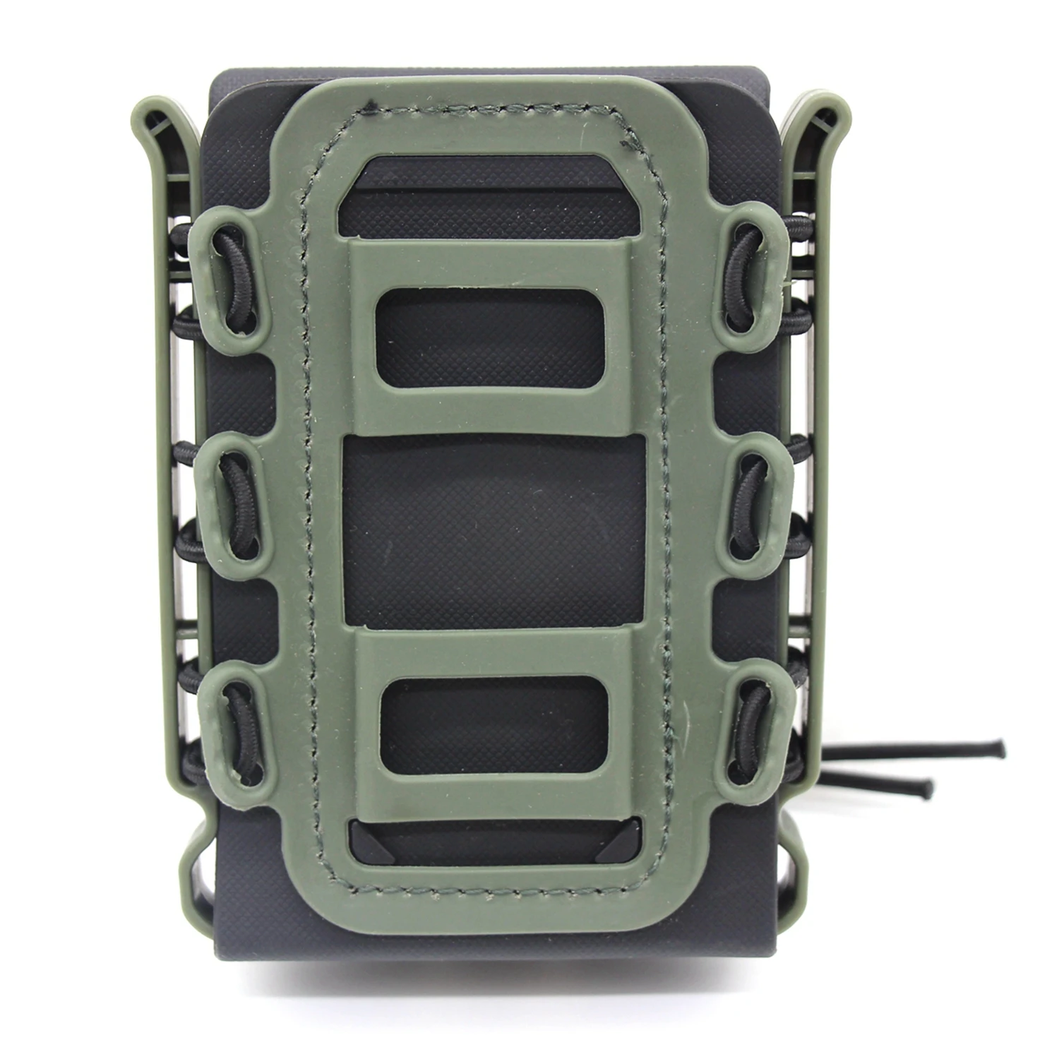 Tactical Magazine Pouch Molle voor Ar15 M4 5.56 7.62 9mm Scorpion Fast Mag Quick Release Mag TPR Holster verstelbare Case Box