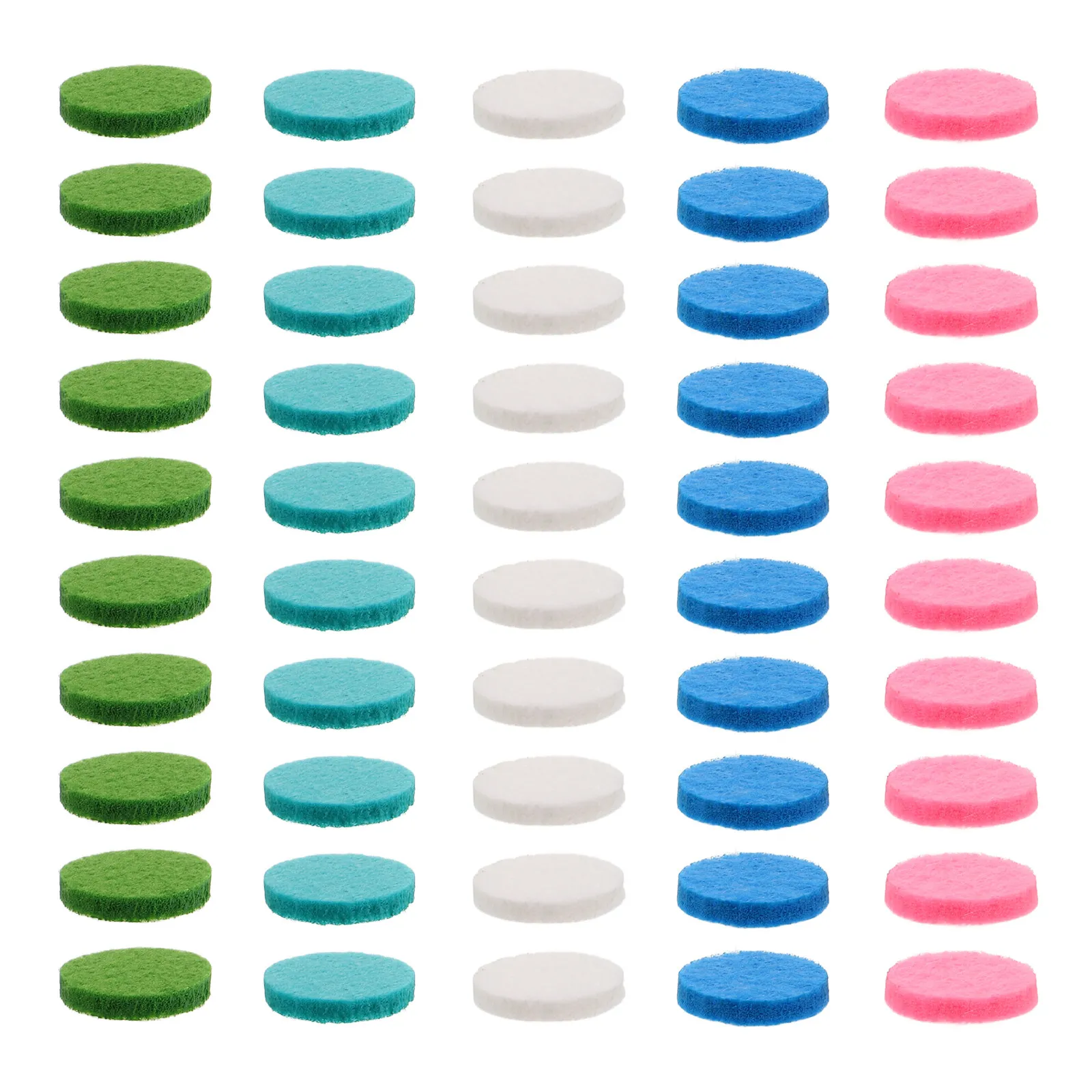 

250 шт. круглых ароматических подушечек из волокнистого хлопка для диффузора эфирных масел, сменные, для подвесок-диффузоров, ювелирных изделий, портативных ароматизаторов