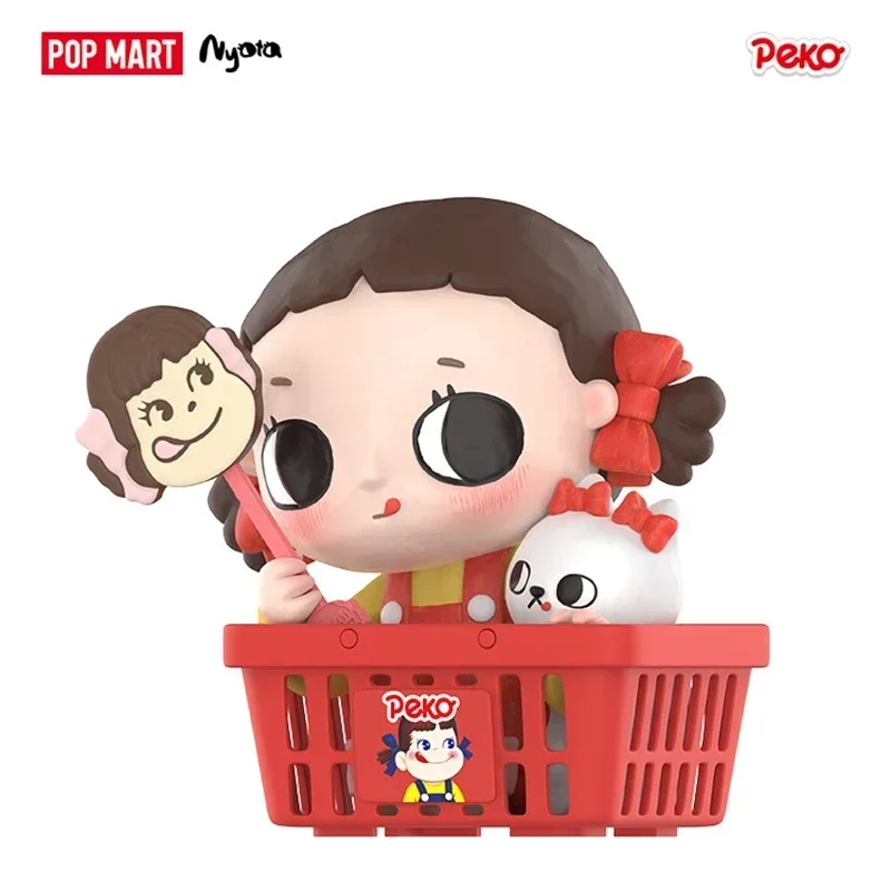 

POPMART Nyota Peko Series Mystery Box - Anime Figure Doll Blind Box Collection Desktop Ornaments Guess Bag