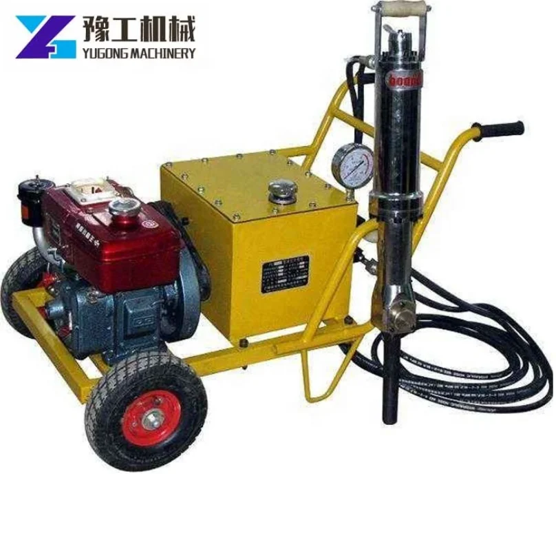 Hydraulic Rock and Concrete Splitter Rock Crack Tools Rock Splitting Machine with Cylinders