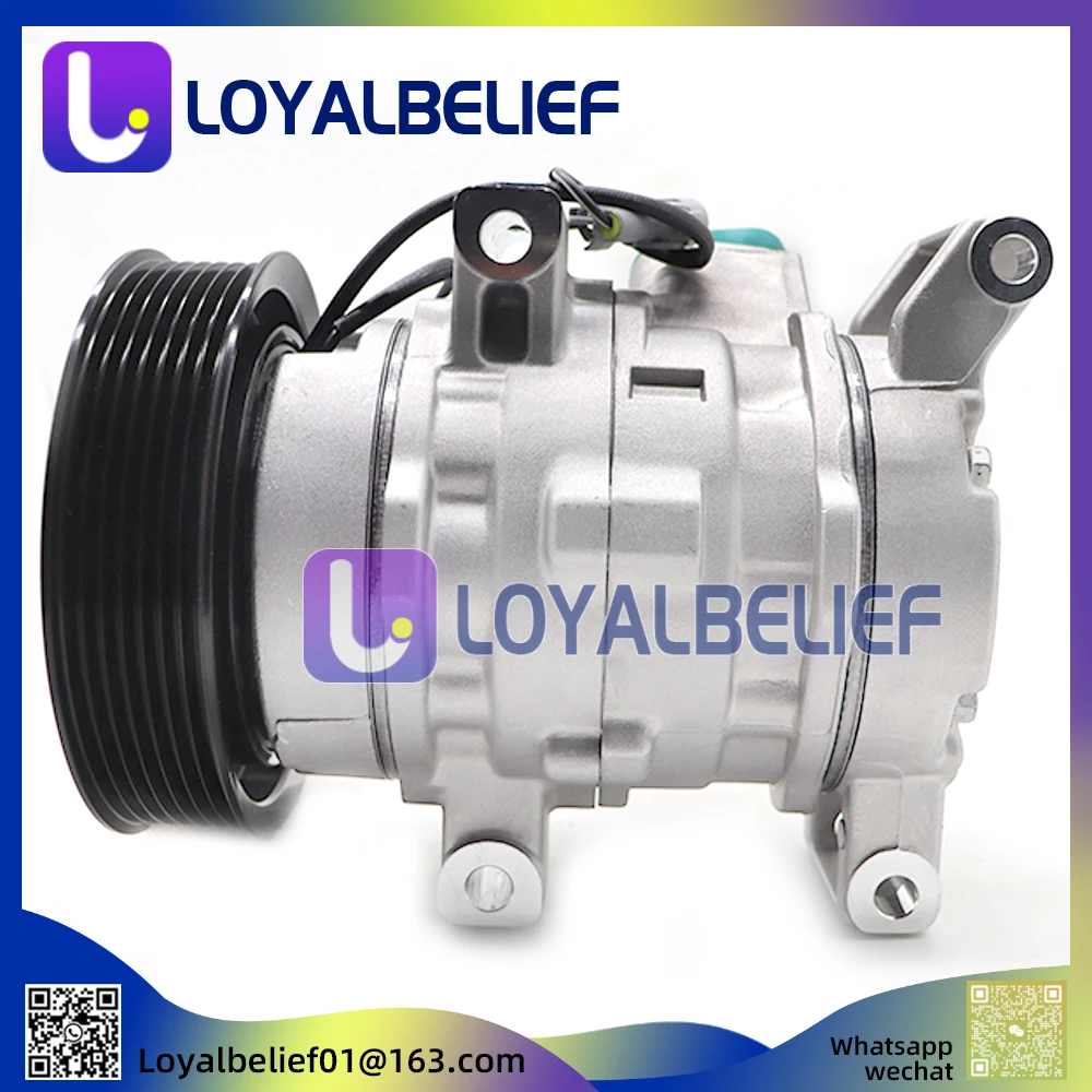 New 10S11C AC Compressor For Toyota Hilux 2001-2006 4472608020 883100K110 883200k080 4471902650 883100k122 883200k100 883100K132